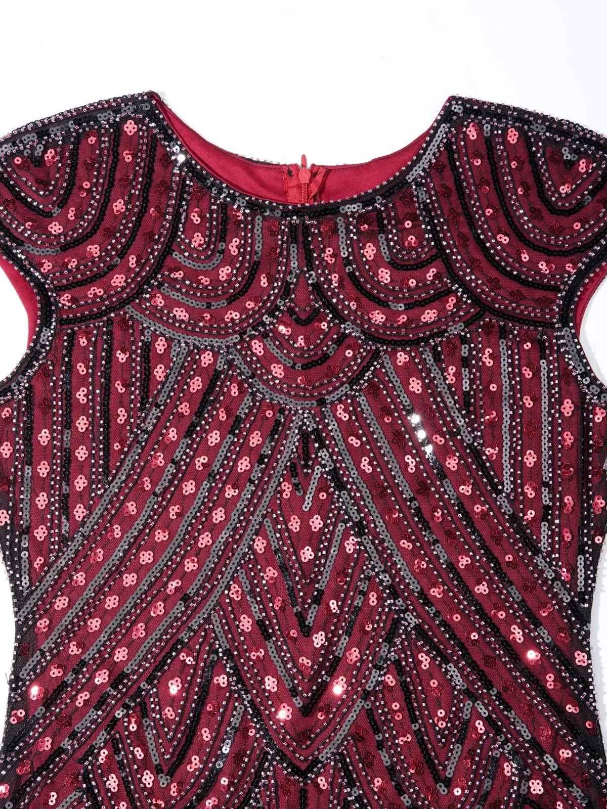 1920s Beaded Flapper Gatsby Dress