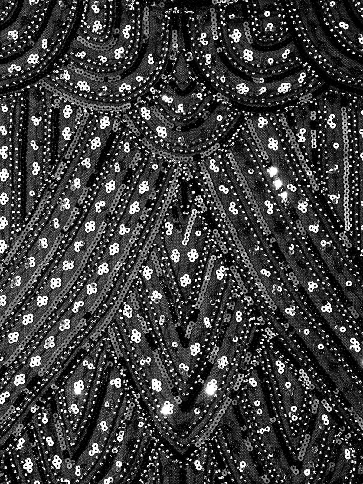 1920s Beaded Flapper Gatsby Dress