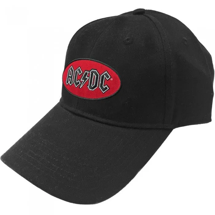 AC/DC Unisex Adult Oval Logo Baseball Cap