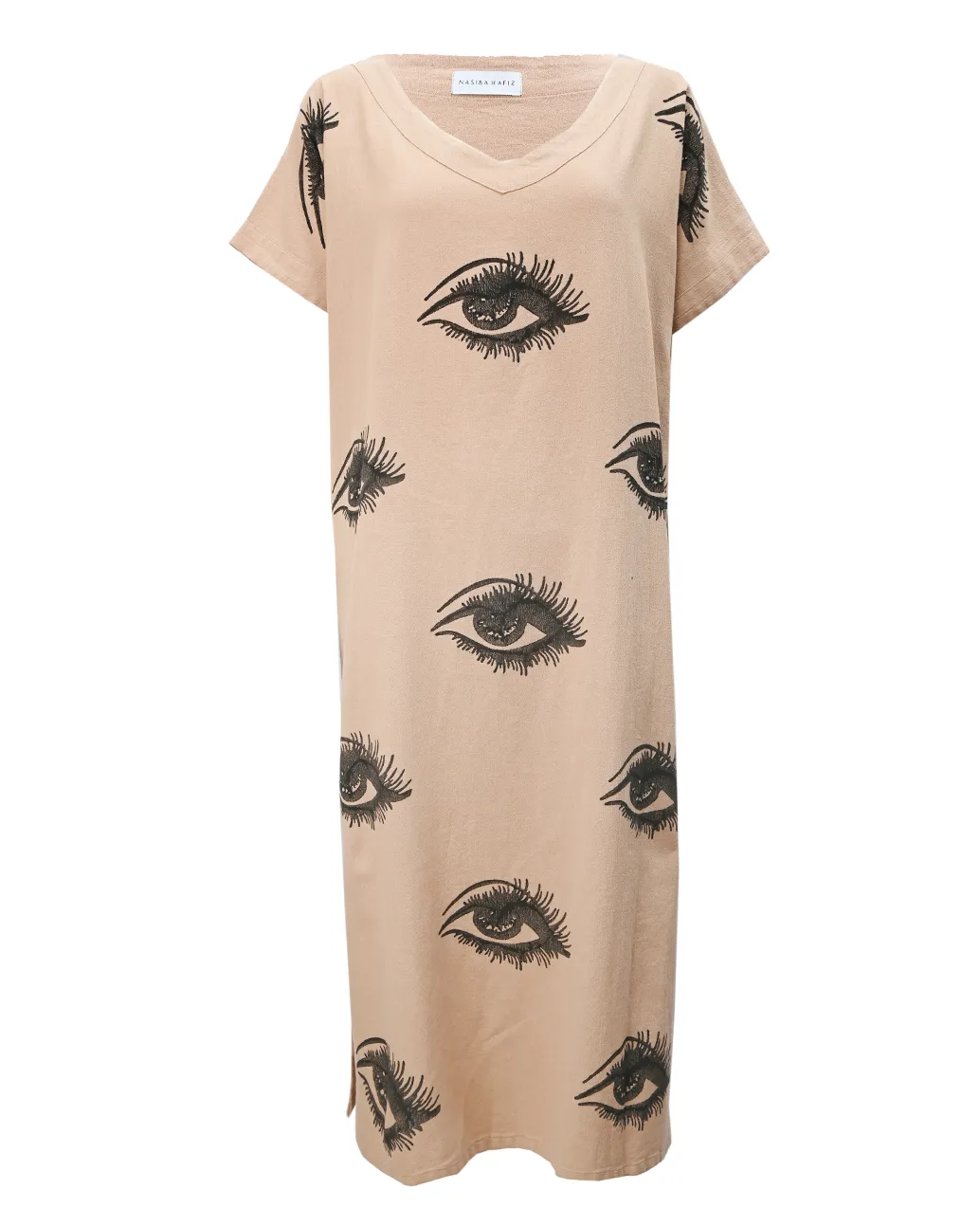 Beige Eye Kaftan