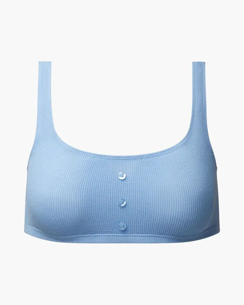 Blue Bell Button Scoop Bra