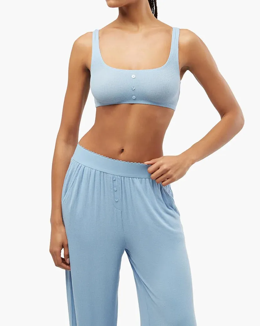 Blue Bell Button Scoop Bra