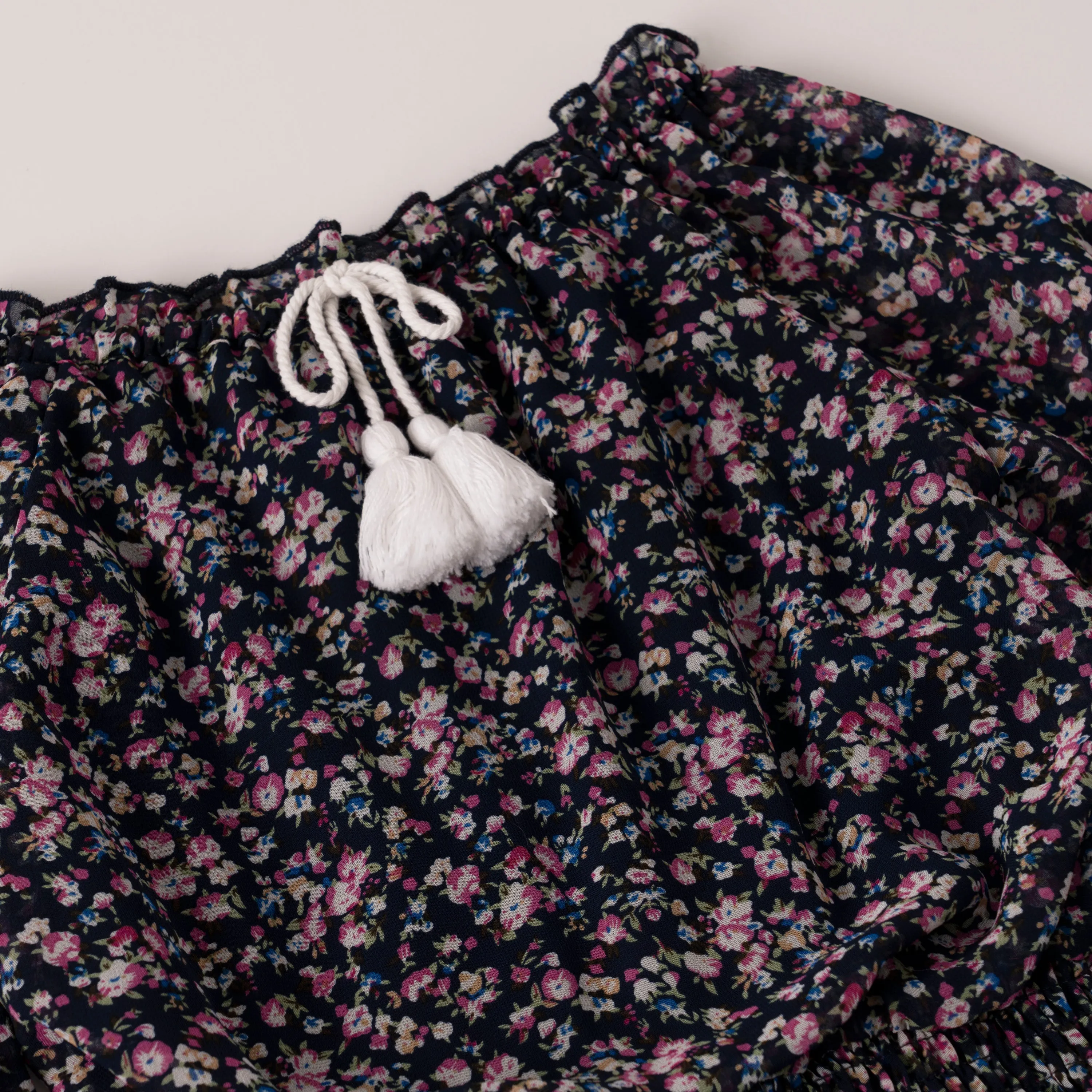 Ditsy Floral Peasant Dress