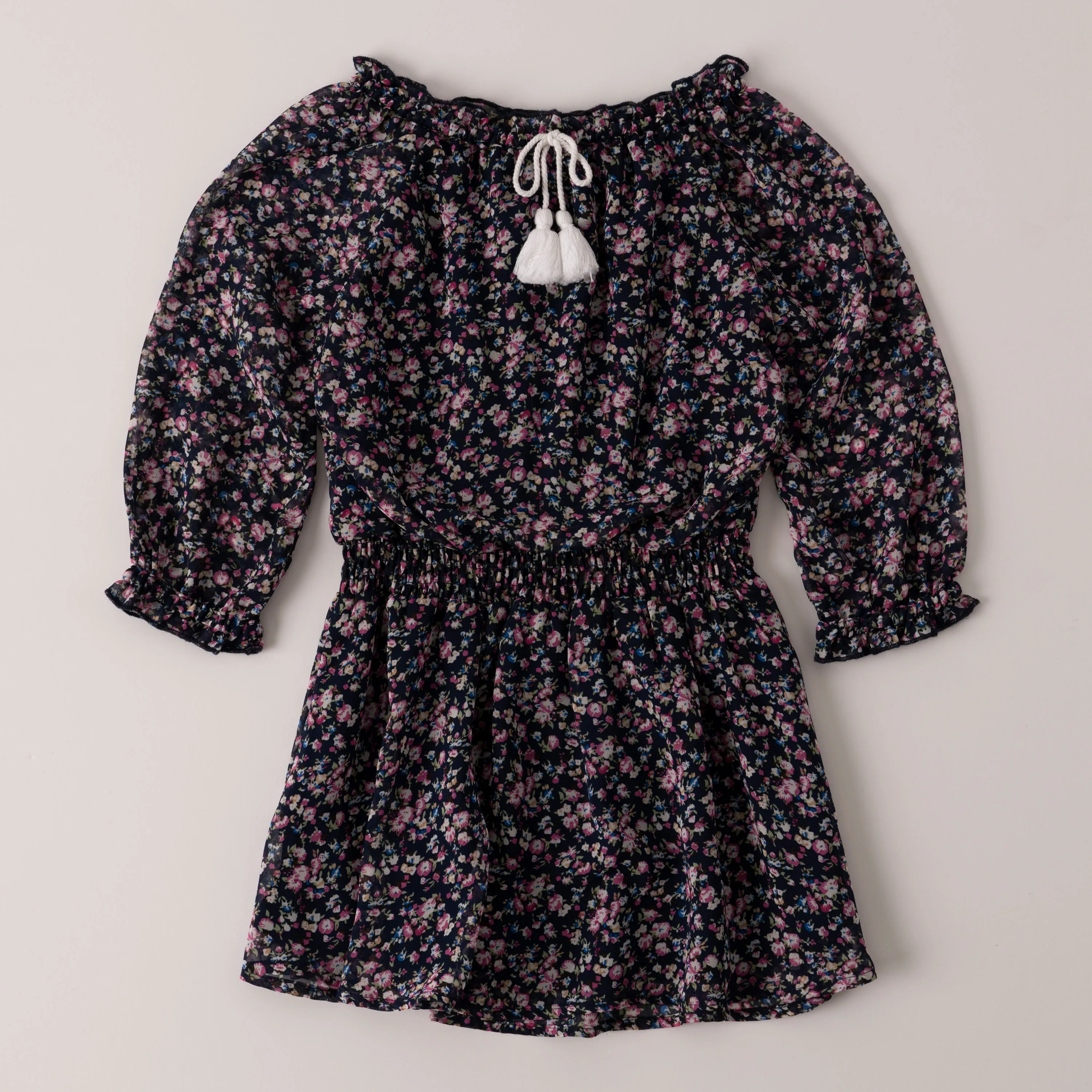 Ditsy Floral Peasant Dress