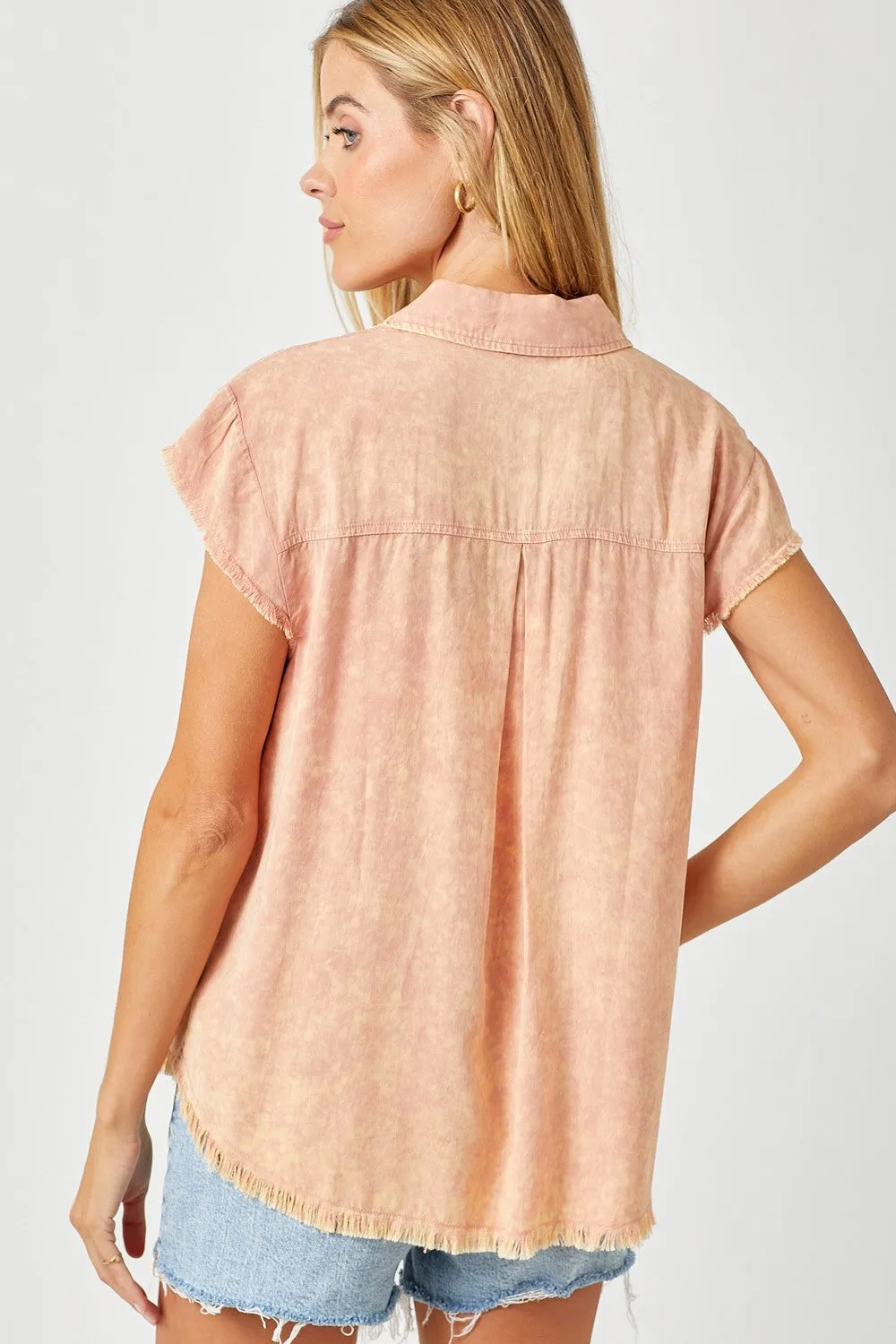 Flutter Sleeve Shirt Top