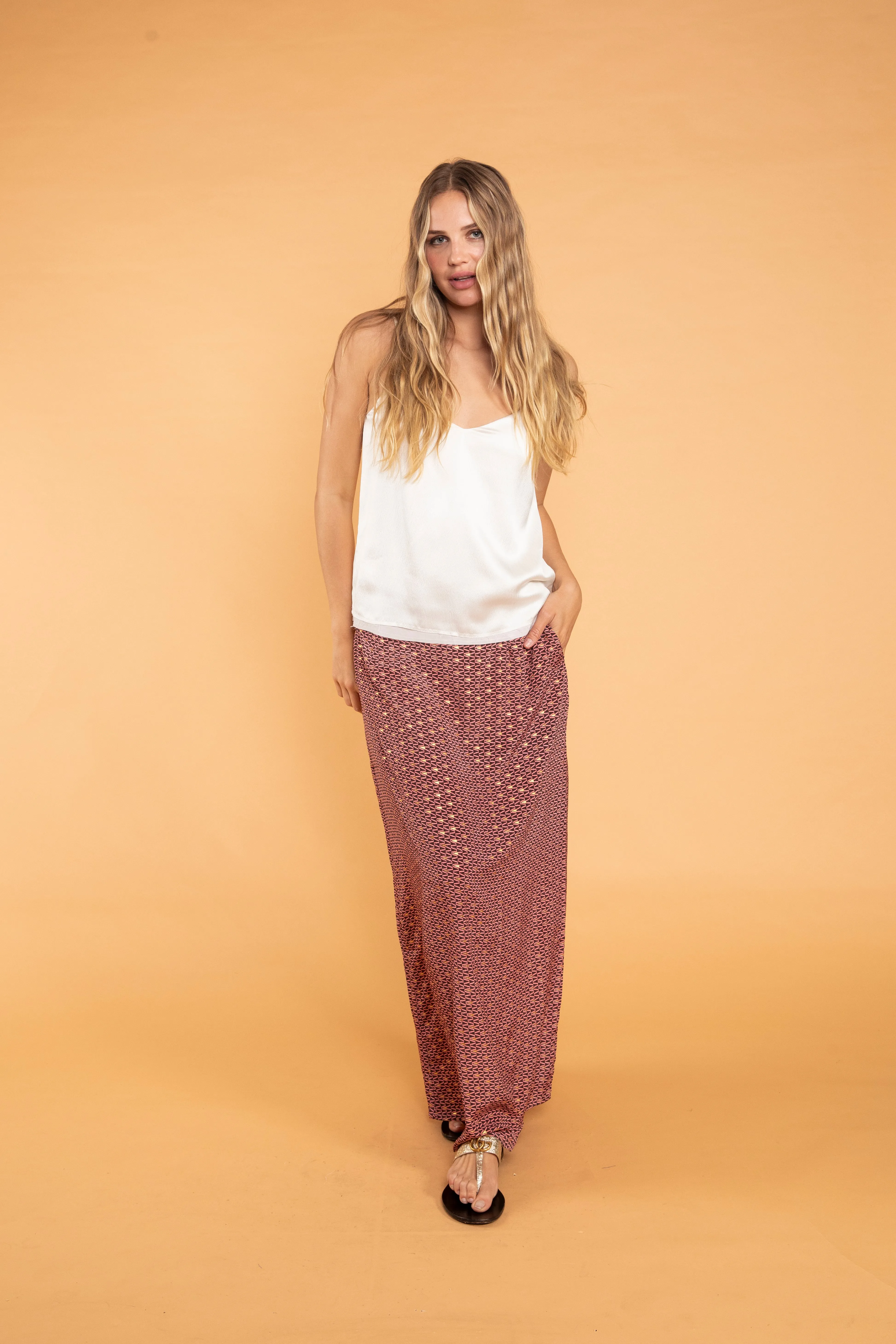 Giana Straight Maxi Skirt