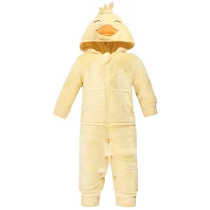 Hudson Baby Plush Jumpsuits, Duck