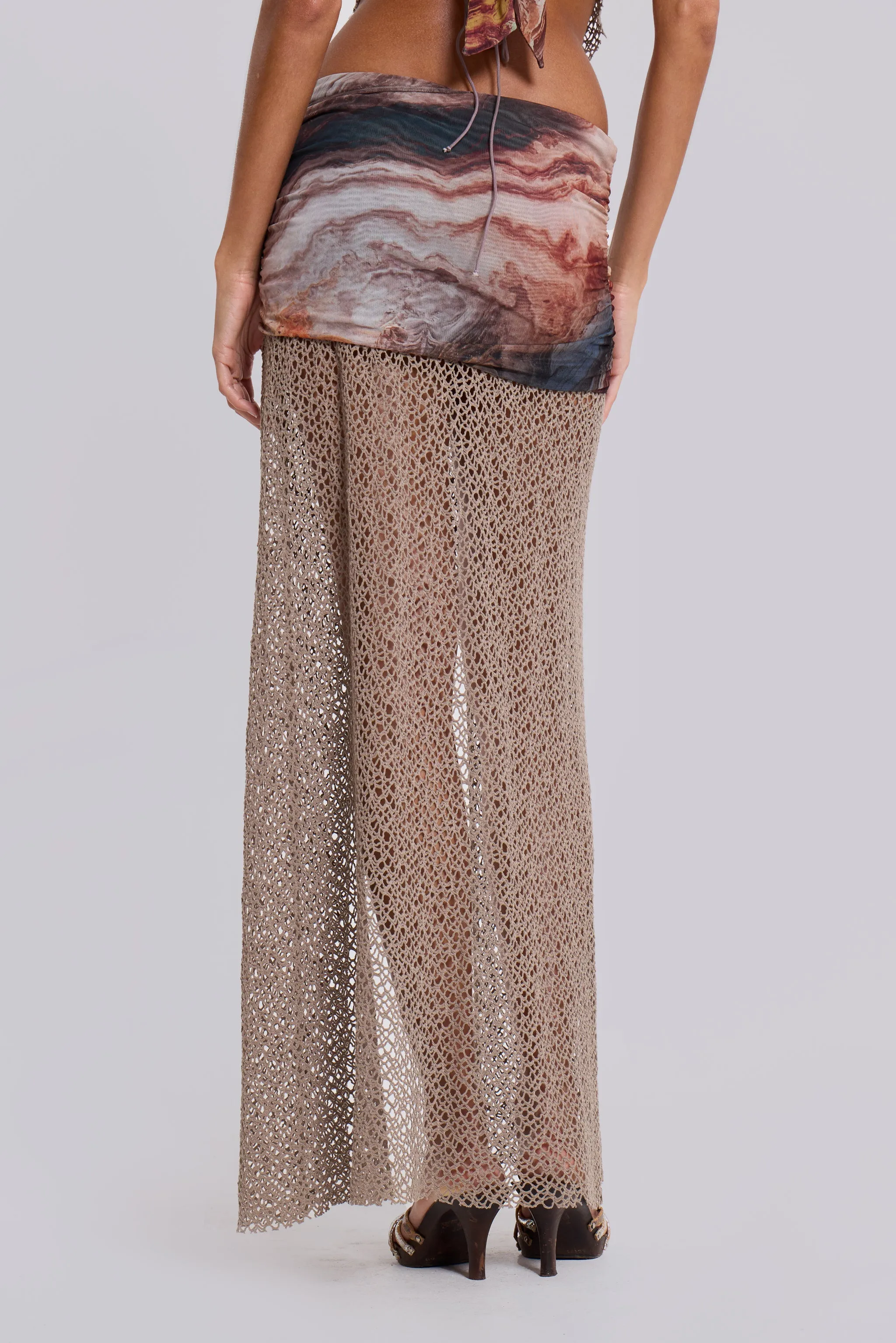 Kumina Layered Maxi Skirt