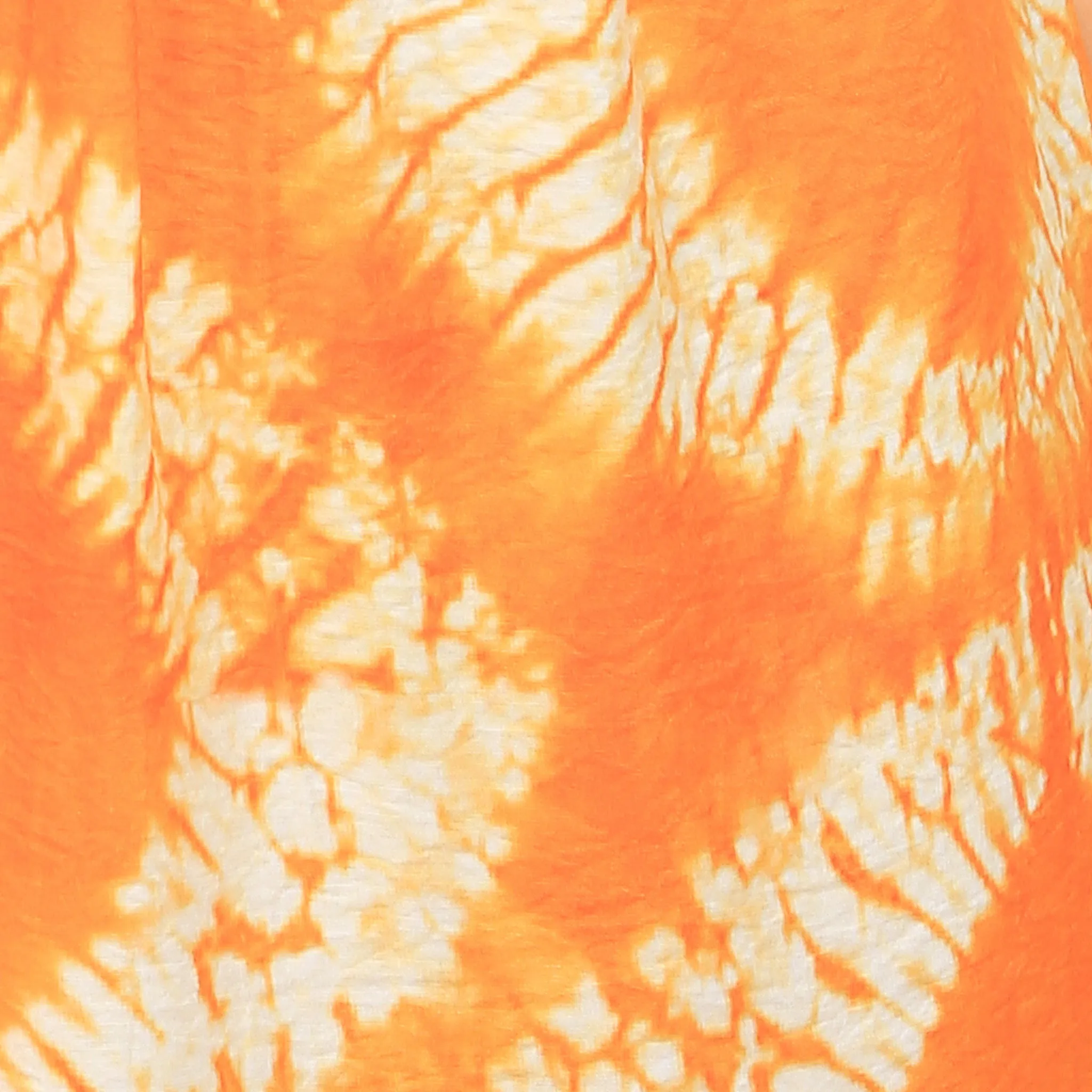 Laney Dress - Tangerine Orb Print