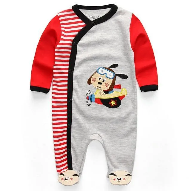 Long sleeve baby jump suit