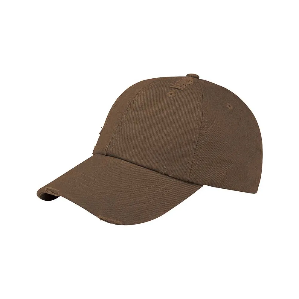 Low Profile Unstructured Washed Twill Distressed Cap