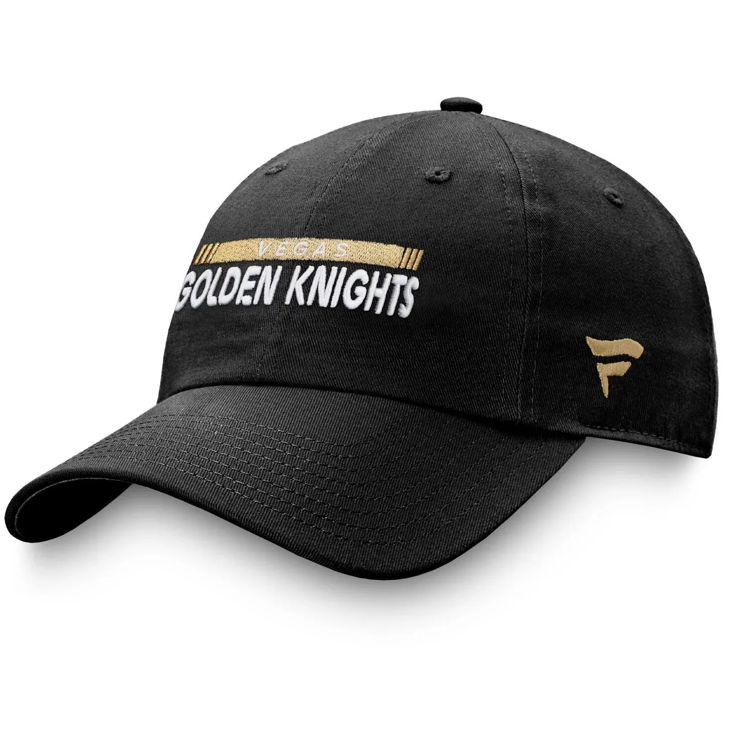 Men's Fanatics Black Vegas Golden Knights Authentic Pro Rink Adjustable Hat