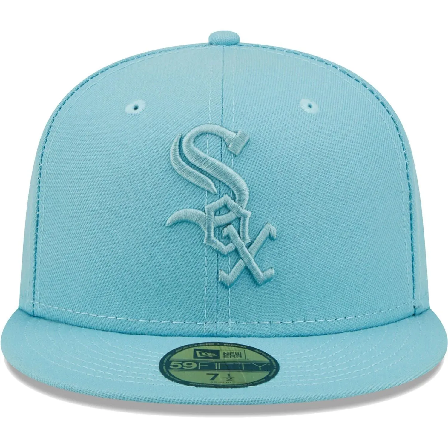 Men's Fitted Hat New Era Light Blue Chicago White Sox Color Pack 59FIFTY