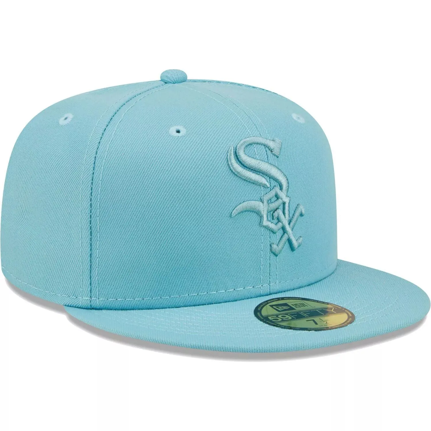 Men's Fitted Hat New Era Light Blue Chicago White Sox Color Pack 59FIFTY