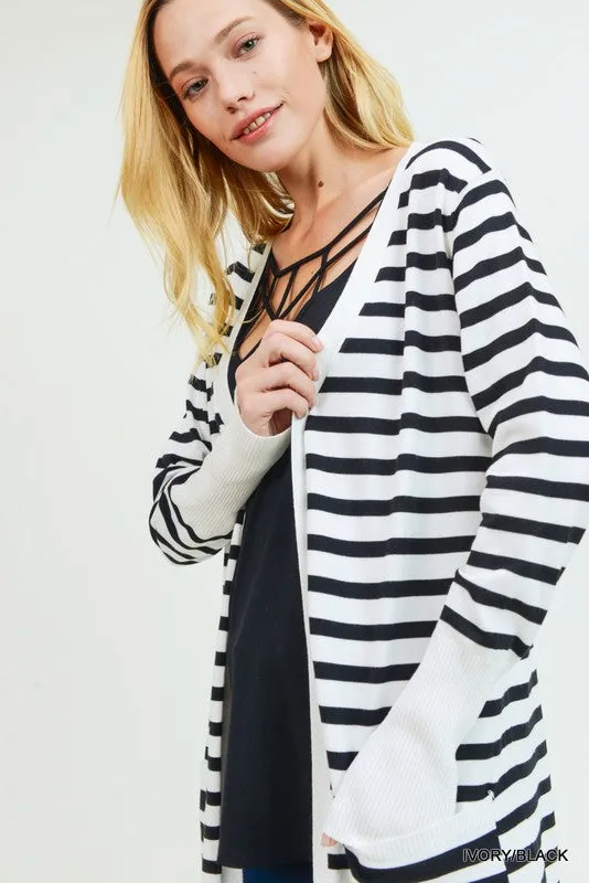 Monochrome Cardigan