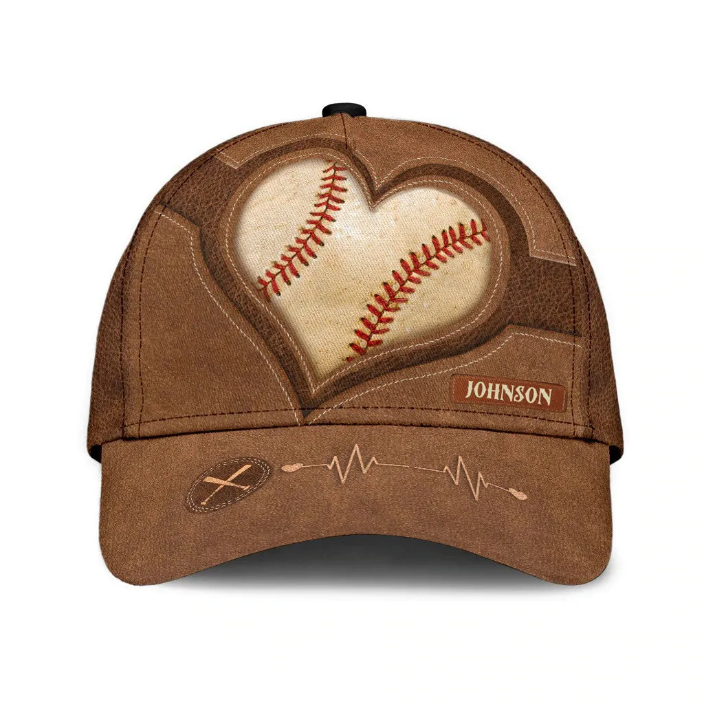 Personalized Baseball Classic Cap for Dad, Son, 3D Baseball Hat for Baseball Players Lovers