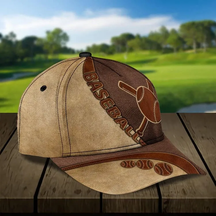 Personalized Baseball Classic Cap for Dad, Son, 3D Baseball Hat for Baseball Players Lovers