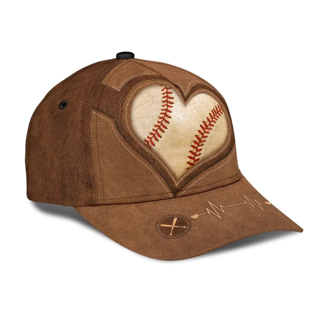 Personalized Baseball Classic Cap for Dad, Son, 3D Baseball Hat for Baseball Players Lovers