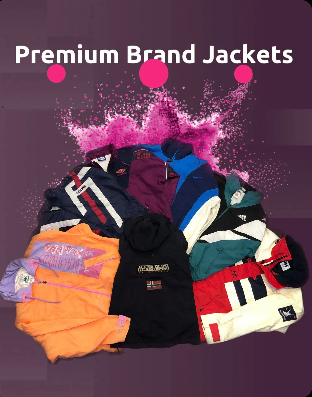 Premium brand track Jackets and Windbreakers