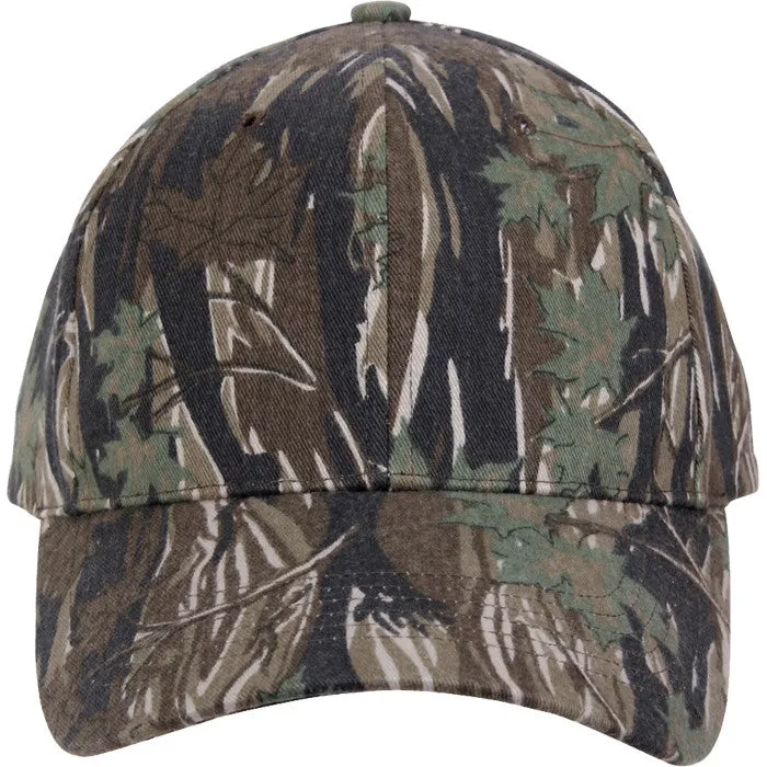 Smokey Branch Camouflage - Military Low Profile Adjustable Baseball Cap