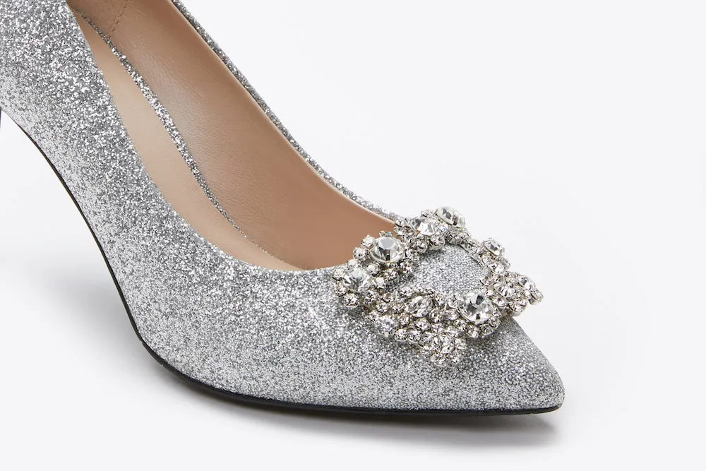 Sparkly Embellished Heels