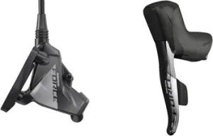 SRAM Force eTap AXS Shift/Brake Lever Set - Front Brake/Left Shift - 950mm Flat Mount Brake - Rotor & Bracket Sold Separately