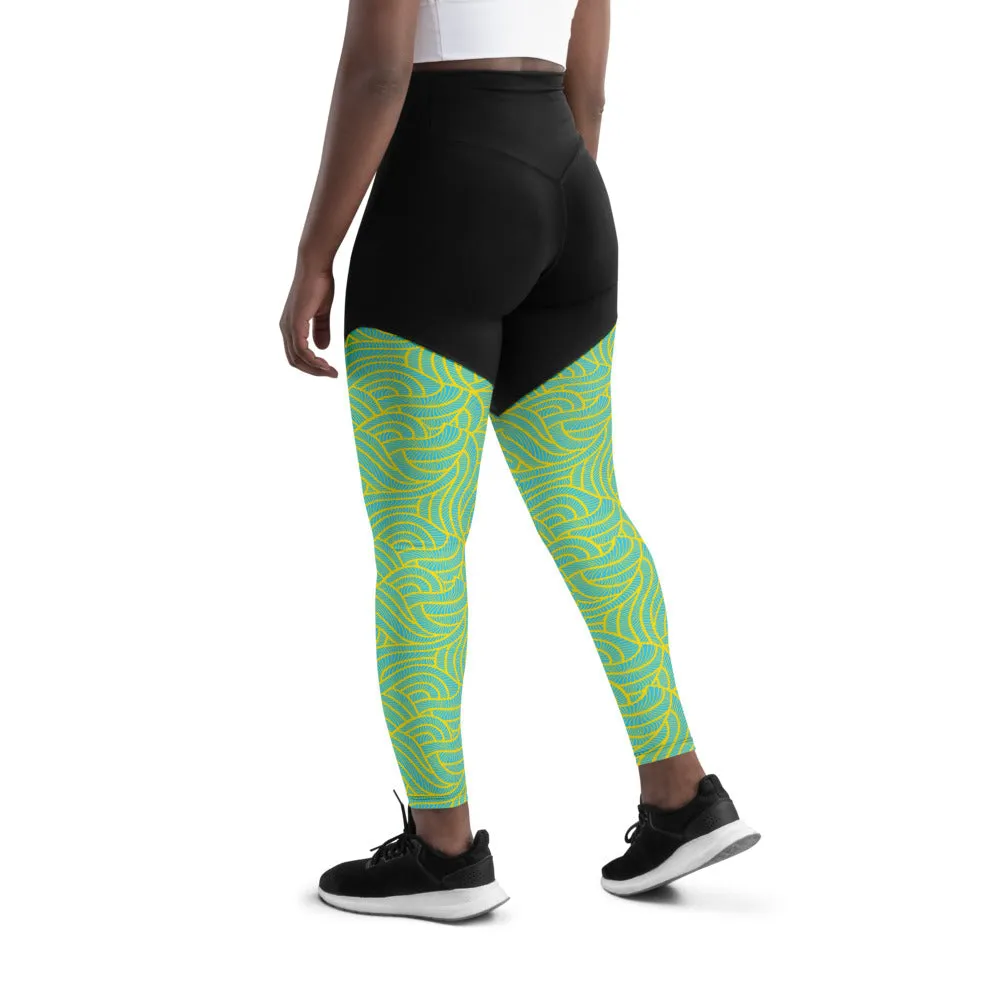 Surf - Sports Leggings