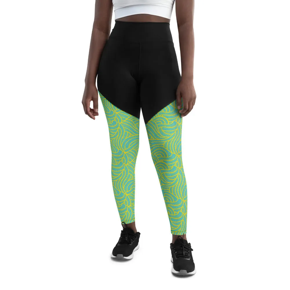 Surf - Sports Leggings