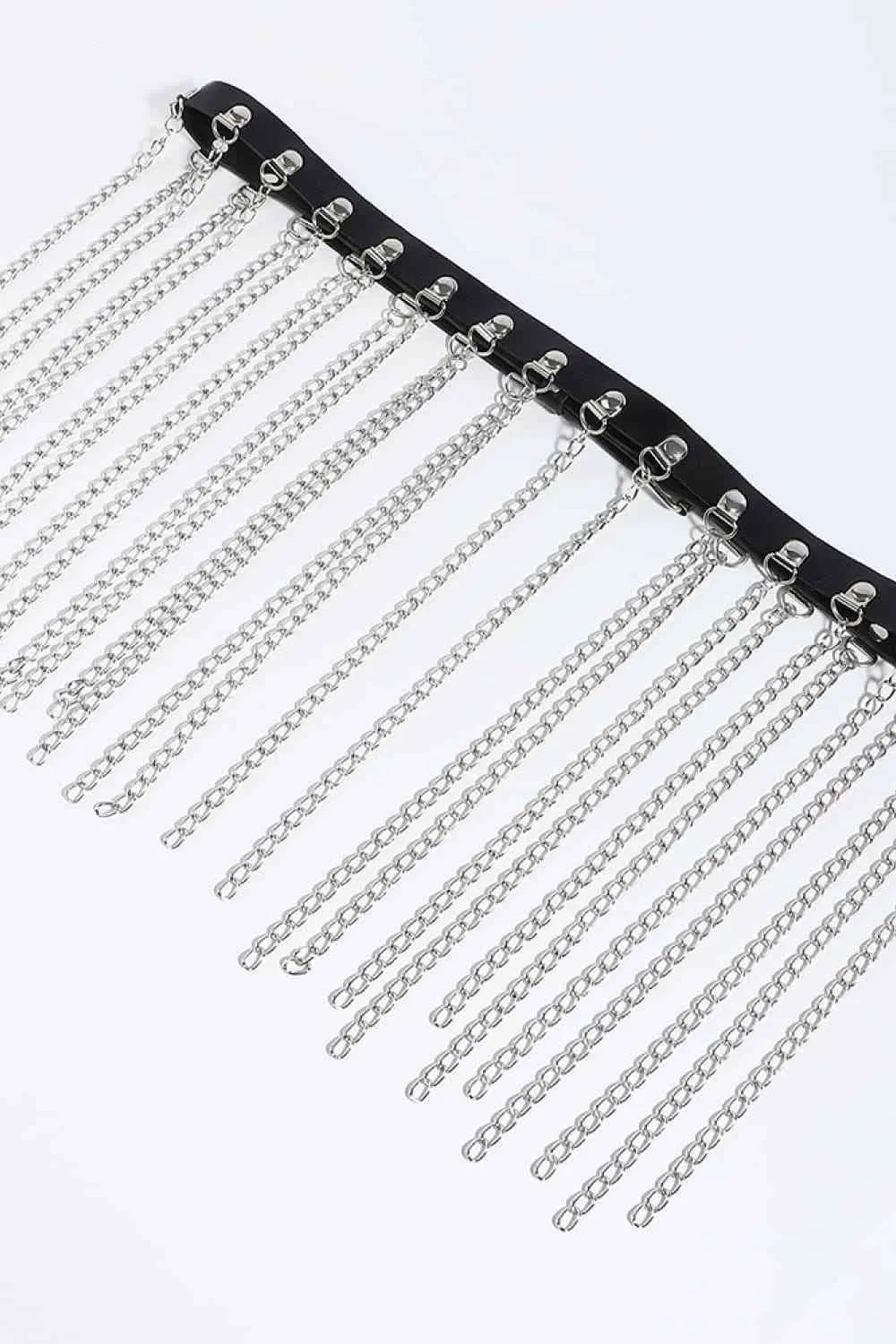 TEEK - Fringed Chain Belt