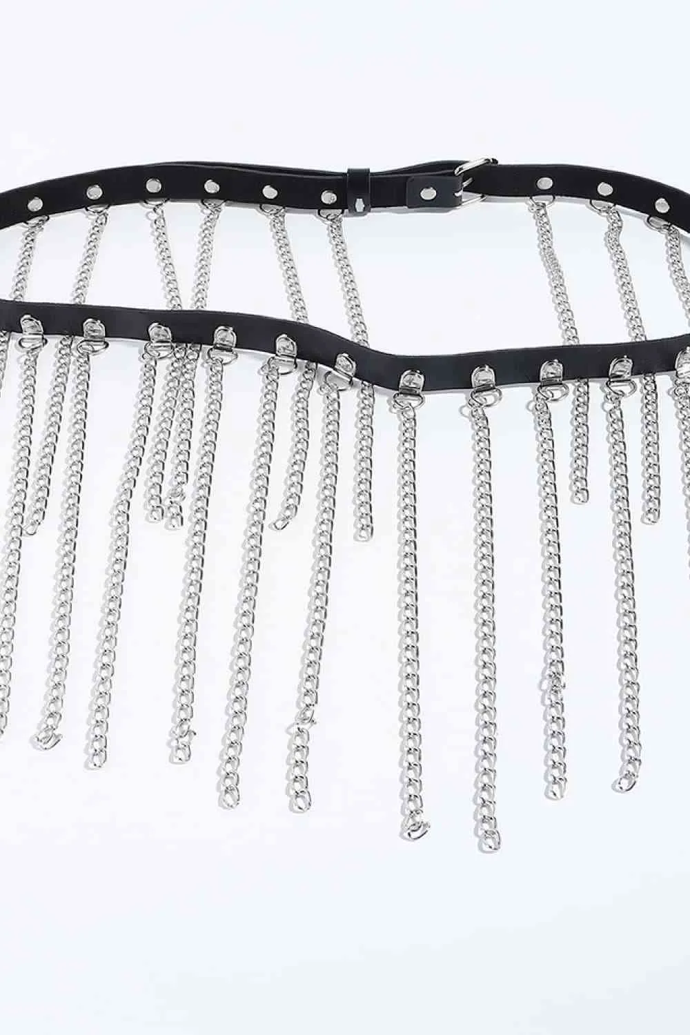 TEEK - Fringed Chain Belt