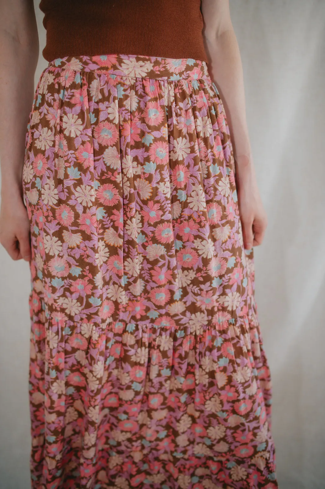 The Rex Maxi Skirt by Saltwater Luxe