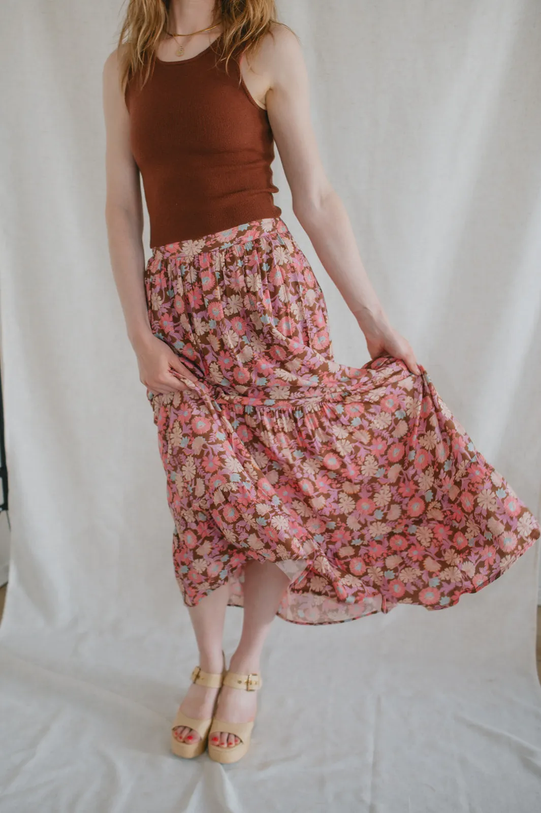 The Rex Maxi Skirt by Saltwater Luxe