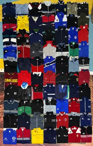 Vintage Adidas Nike Track Jackets 70 pieces