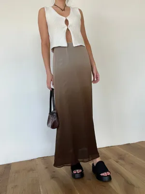 Vintage Silk Ombré Maxi