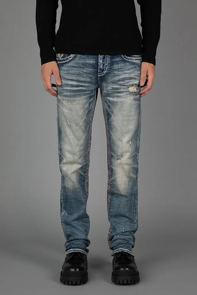 WATERFALL STRAIGHT JEANS