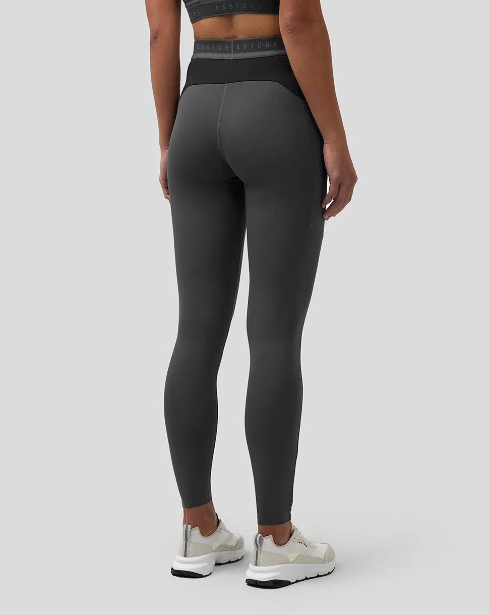 Women's Apex High-Stretch Elastic Waistband Leggings